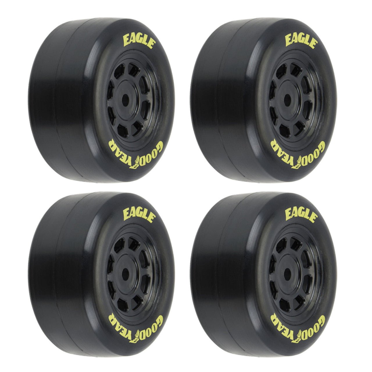 Pro-Line Losi® NASCAR™ Goodyear™ Eagle Pre-Mounted Retro Truck Tires (4) (Soft)