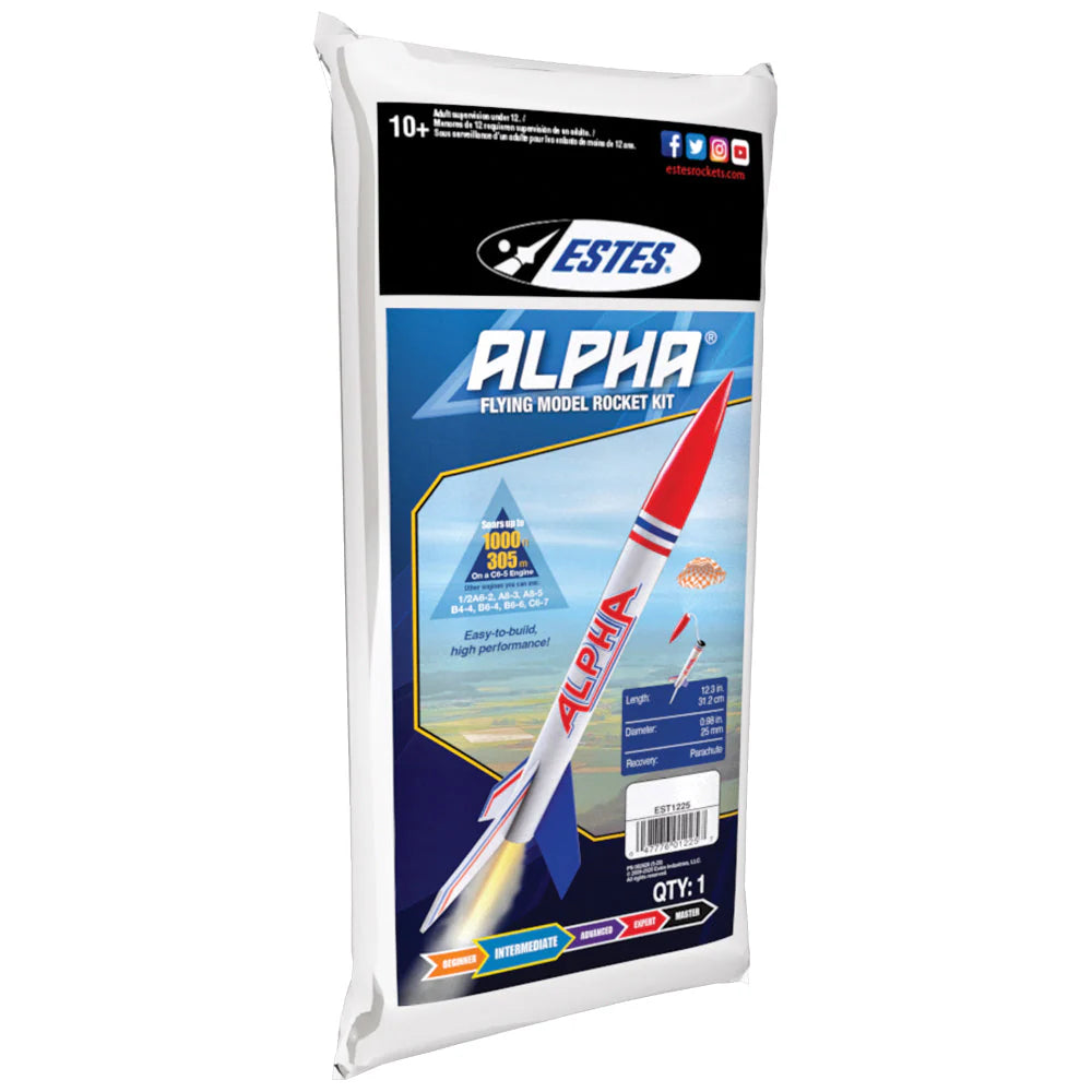 Alpha Rocket Kit, Skill Level 1