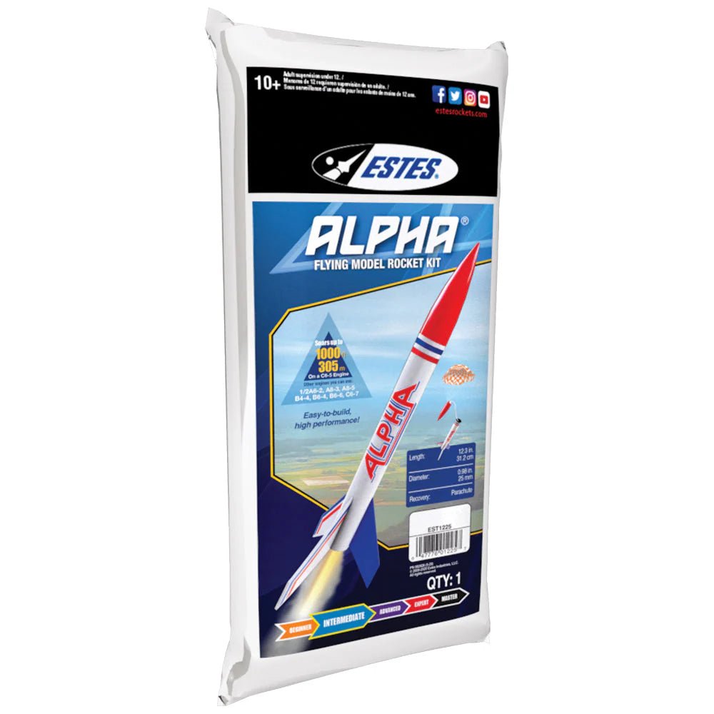 Alpha Rocket Kit, Skill Level 1