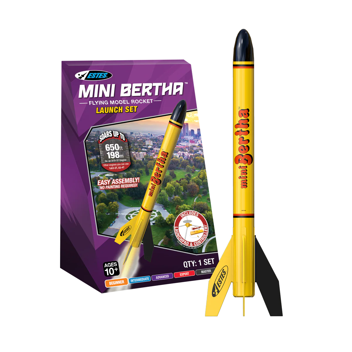 Estes Mini Bertha Rocket Launch Set