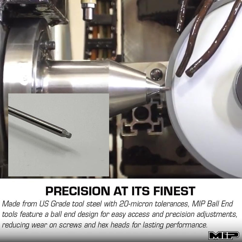 MIP Gen 2 Metric Ball End Hex Driver Wrench Set (2.0, 2.5 & 3.0mm)