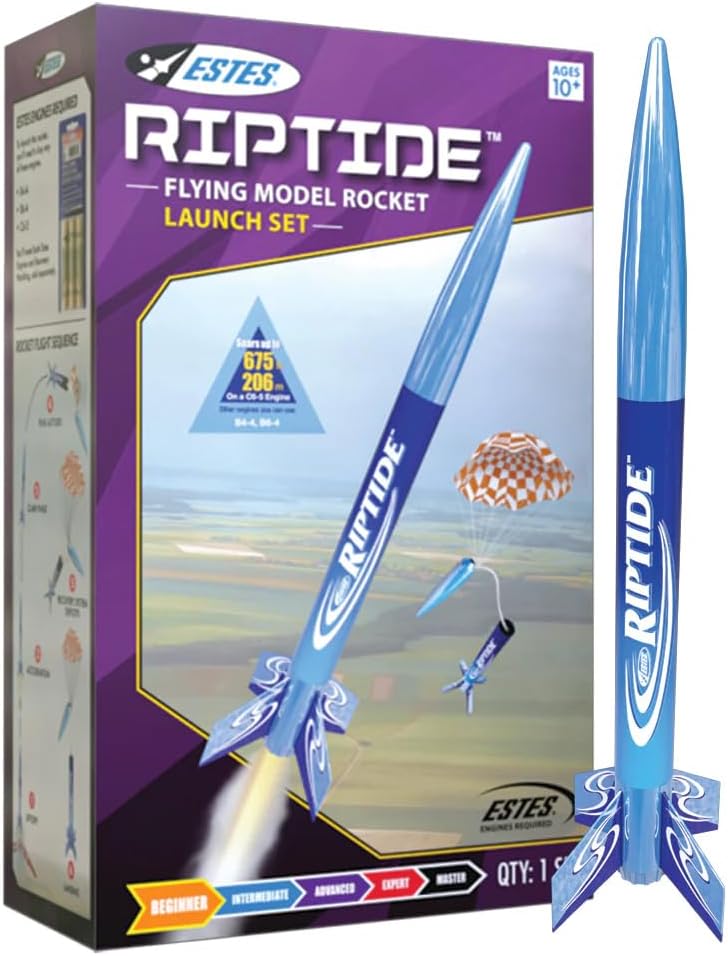 Estes 1403 Riptide Launch Set,Brown/A,18 inches
