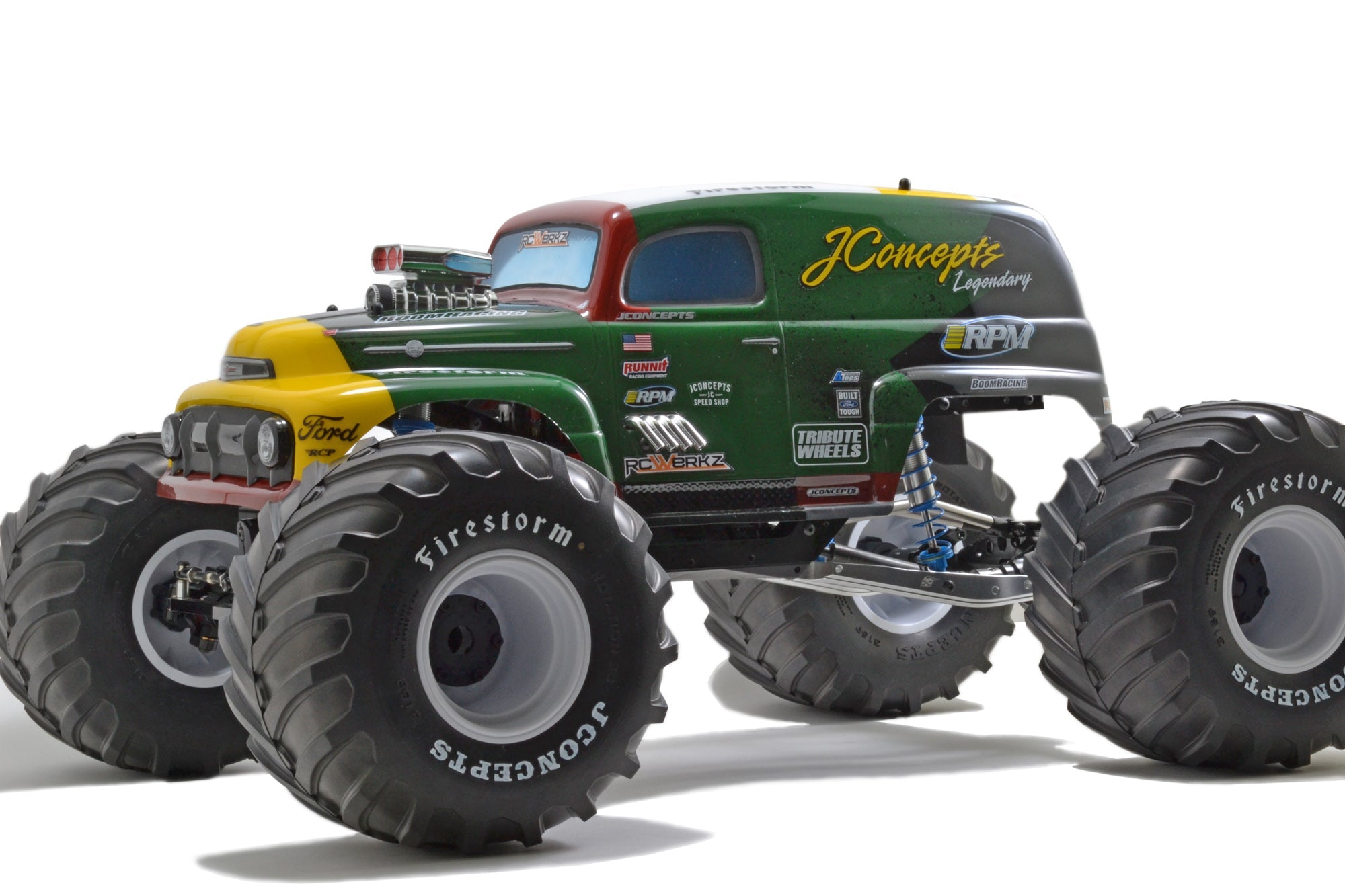 RPM Mock Intake & Blower Set (Chrome) For Drift & Crawler 1/10 and 1/8 Bodies