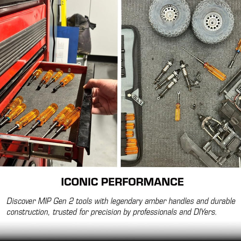 MIP Gen 2 Metric Ball End Hex Driver Wrench Set (2.0, 2.5 & 3.0mm)