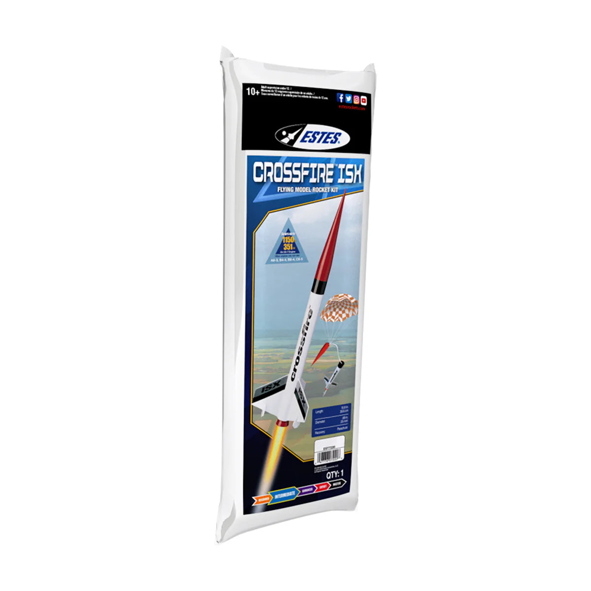 Estes Crossfire ISX Rocket Kit (Skill Level 1)