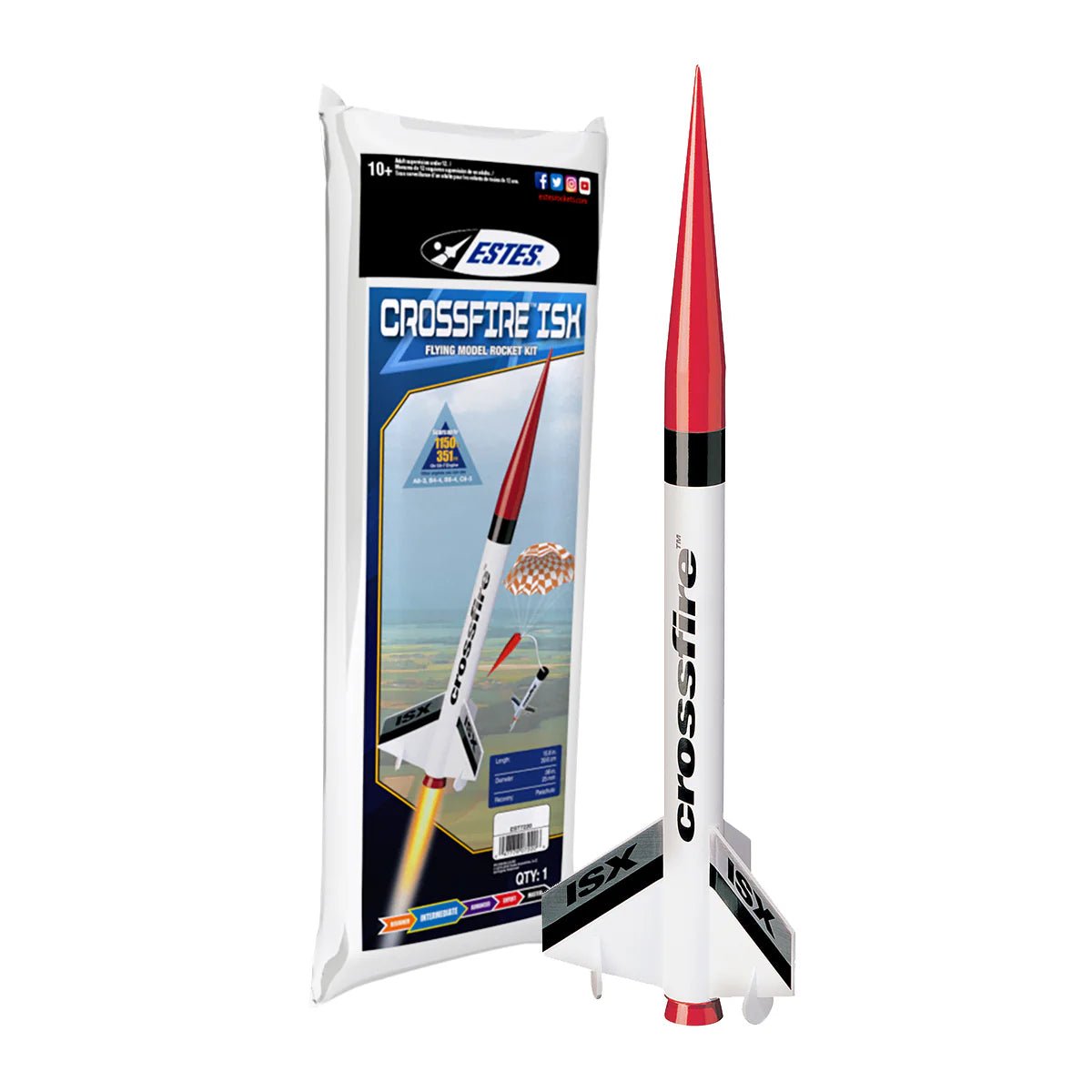 Estes Crossfire ISX Rocket Kit (Skill Level 1)