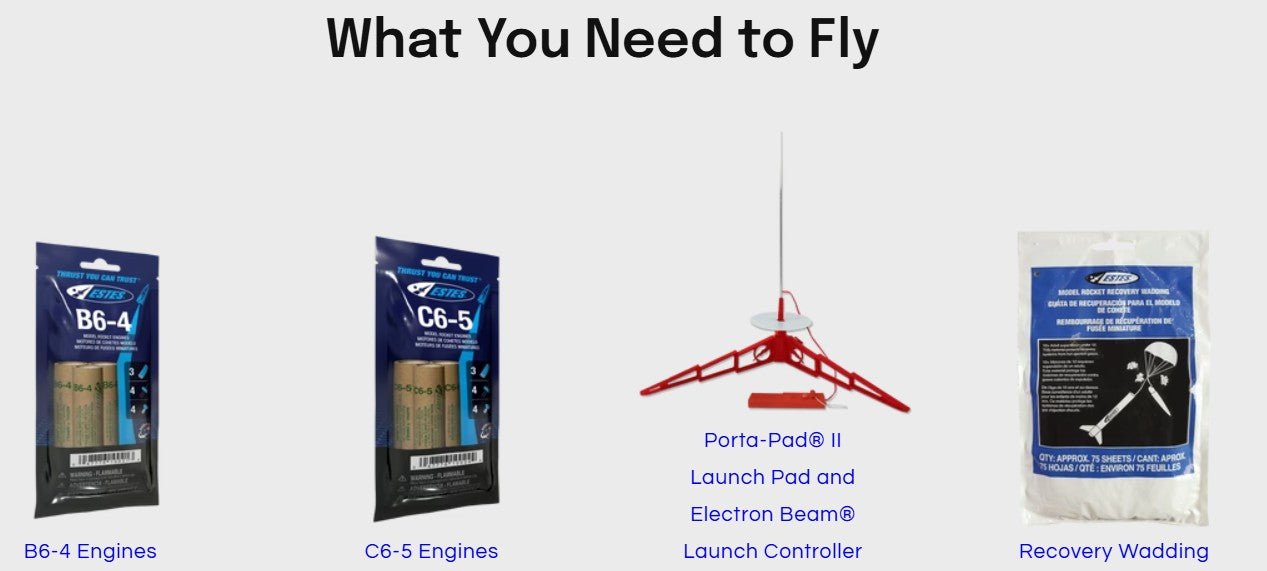 Estes Nike Smoke Level 2 Rocket Kit