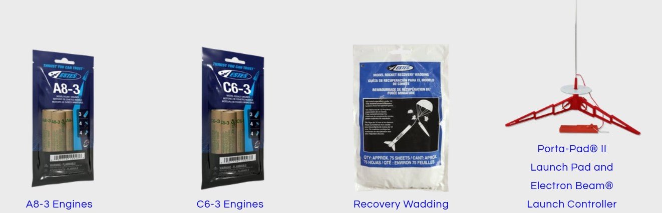 Tazz Model Rocket Kit, Advanced