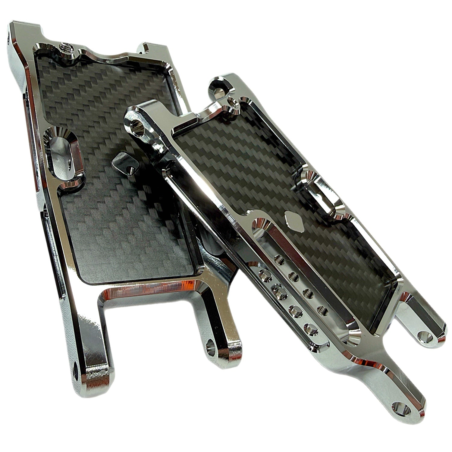 Perfect Pass Carbon Fiber Reinforced 7075 Aluminum A-Arm Suspension Kit For Arrma Limitless / Infraction / Felony / Typhon 6s
