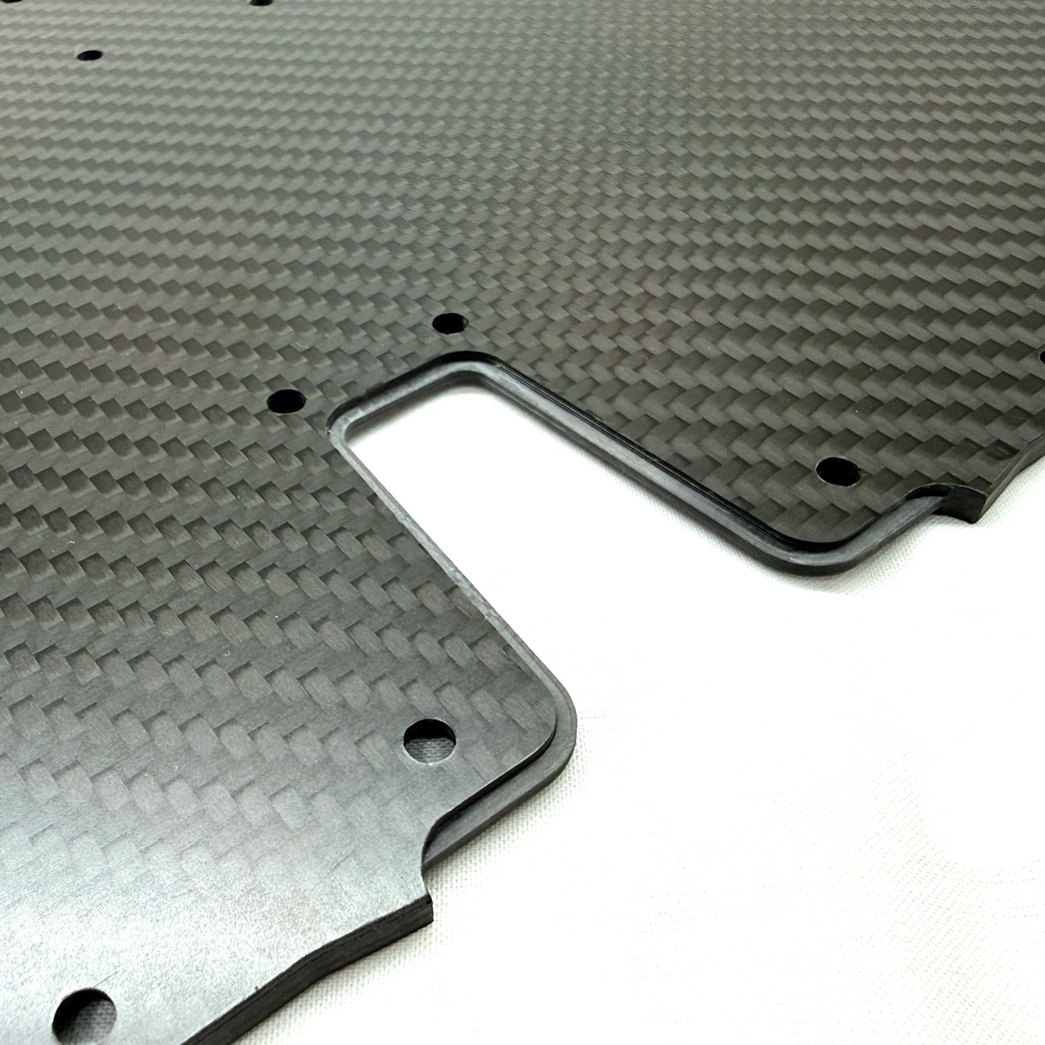 Perfect Pass 7075 Aluminum Reinforced Carbon Fiber GT Chassis For 1/7 Arrma