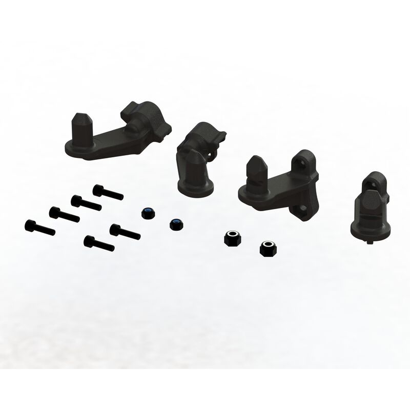 Arrma Front & Rear Body Post Set Fit 1/8 KRATON 6S 4X4 ARA8608V6 /ARA8708V6