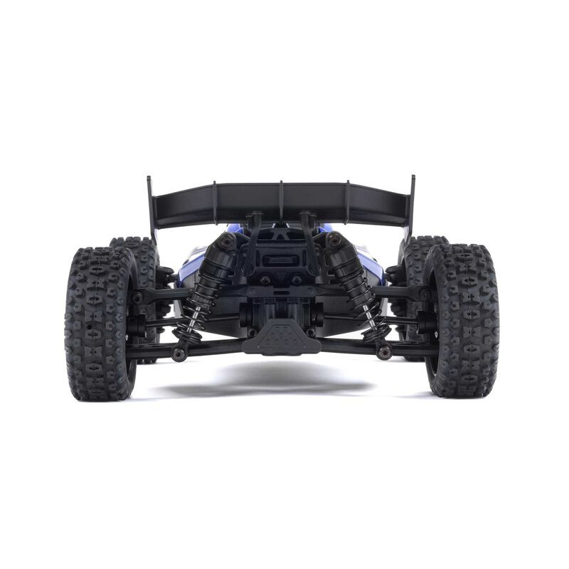 Arrma Typhon Grom MEGA 4WD 380 Brushed 1/18 Buggy RTR (Blue/Silver) w/SLT2 2.4GHz Radio, Battery & Charger