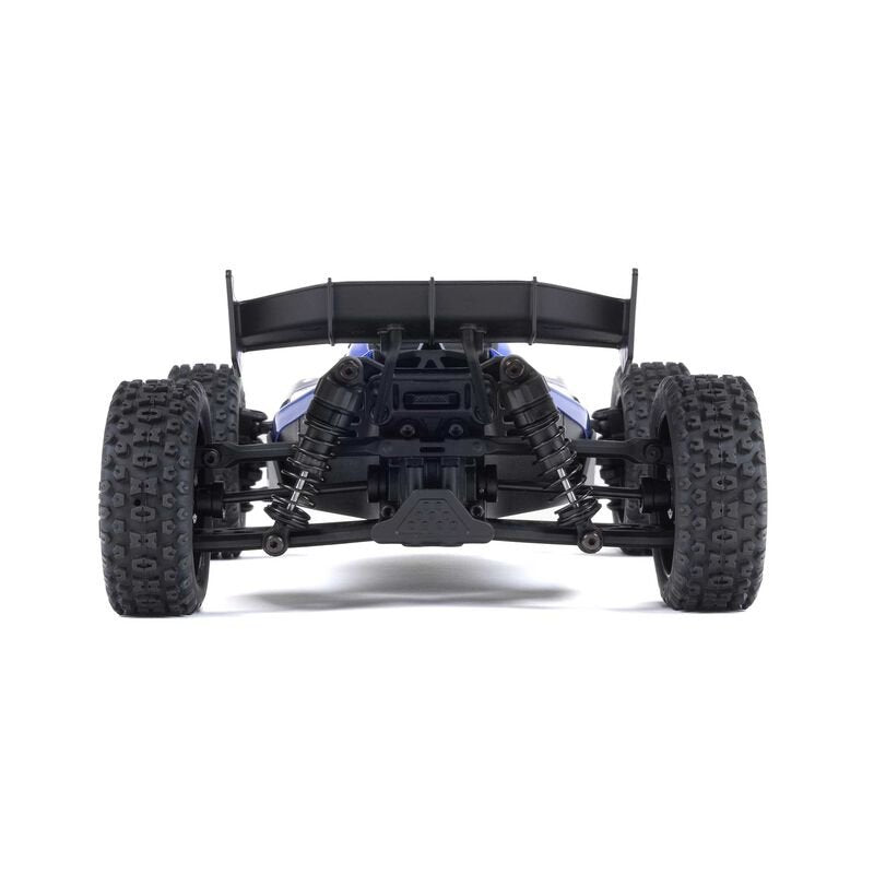 Arrma Typhon Grom MEGA 4WD 380 Brushed 1/18 Buggy RTR (Blue/Silver) w/SLT2 2.4GHz Radio, Battery & Charger