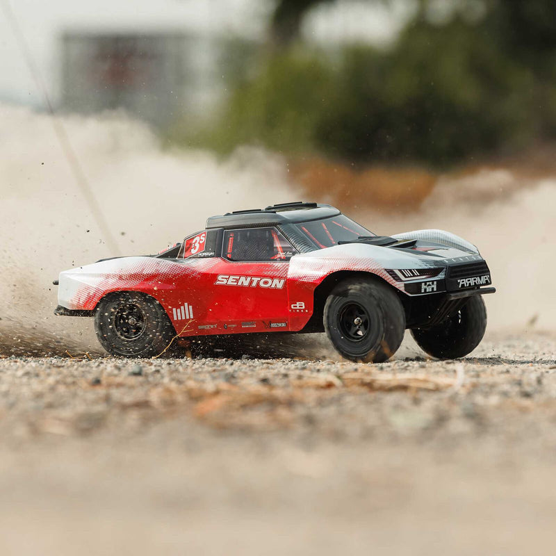 Arrma Senton 223S 1/10 BLX Brushless RTR 4WD Short Course Truck (Red) w/SLT3 2.4GHz Radio & DSC