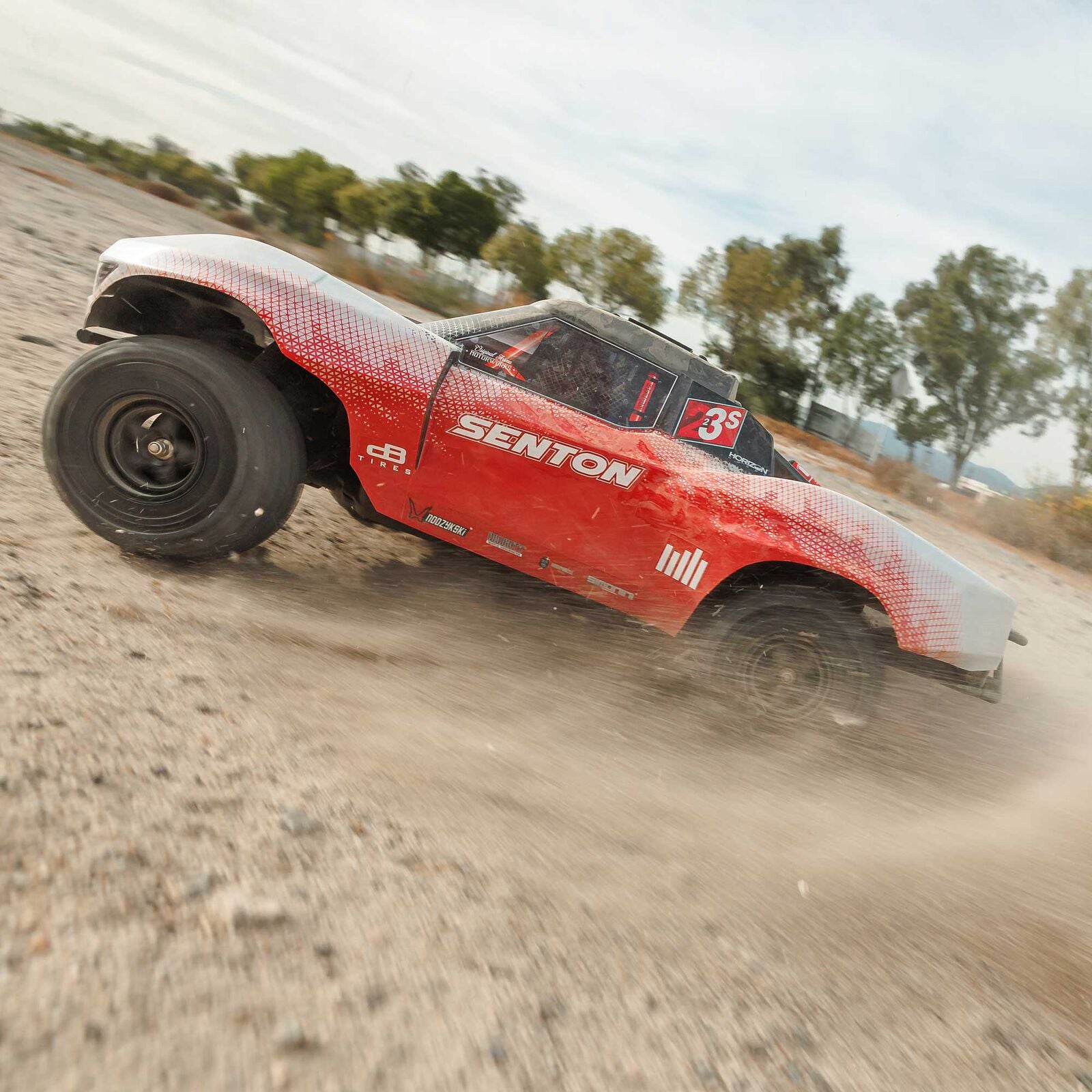 Arrma Senton 223S 1/10 BLX Brushless RTR 4WD Short Course Truck (Red) w/SLT3 2.4GHz Radio & DSC