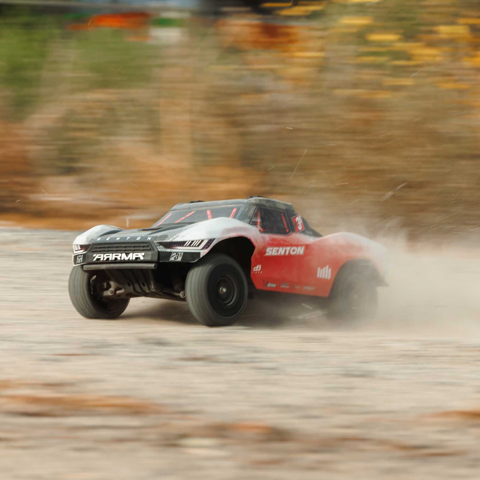 Arrma Senton 223S 1/10 BLX Brushless RTR 4WD Short Course Truck (Red) w/SLT3 2.4GHz Radio & DSC