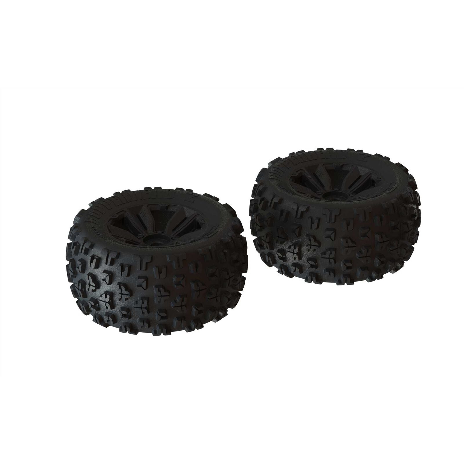 Arrma dBoots Copperhead2 MT 3.8 Pre-Mounted 1/8 Monster Truck Tires (Black) (2) w/17mm Hex
