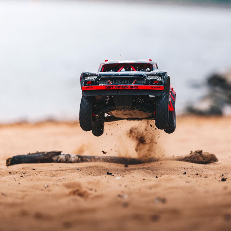 Arrma Mojave 6S BLX Brushless RTR 1/7 4WD RTR Desert Racer (Red/Black) (V2) w/SLT3 2.4GHz Radio