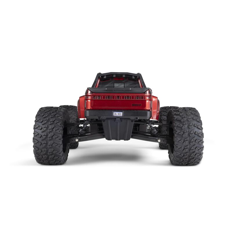 Arrma Big Rock 6S BLX 1/7 RTR 4WD Electric Brushless Monster Truck (Red) w/SLT3 2.4GHz Radio