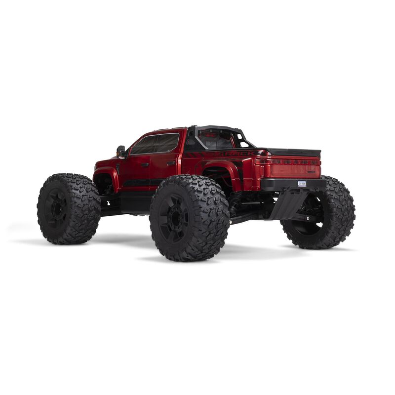 Arrma Big Rock 6S BLX 1/7 RTR 4WD Electric Brushless Monster Truck (Red) w/SLT3 2.4GHz Radio