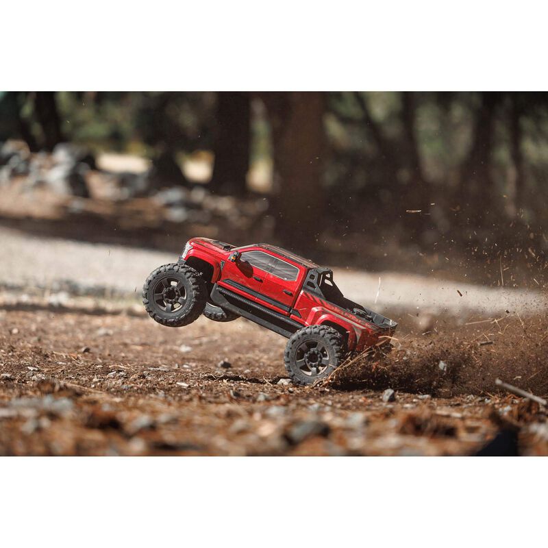 Arrma Big Rock 6S BLX 1/7 RTR 4WD Electric Brushless Monster Truck (Red) w/SLT3 2.4GHz Radio