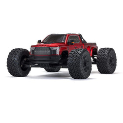 Arrma Big Rock 6S BLX 1/7 RTR 4WD Electric Brushless Monster Truck (Red) w/SLT3 2.4GHz Radio