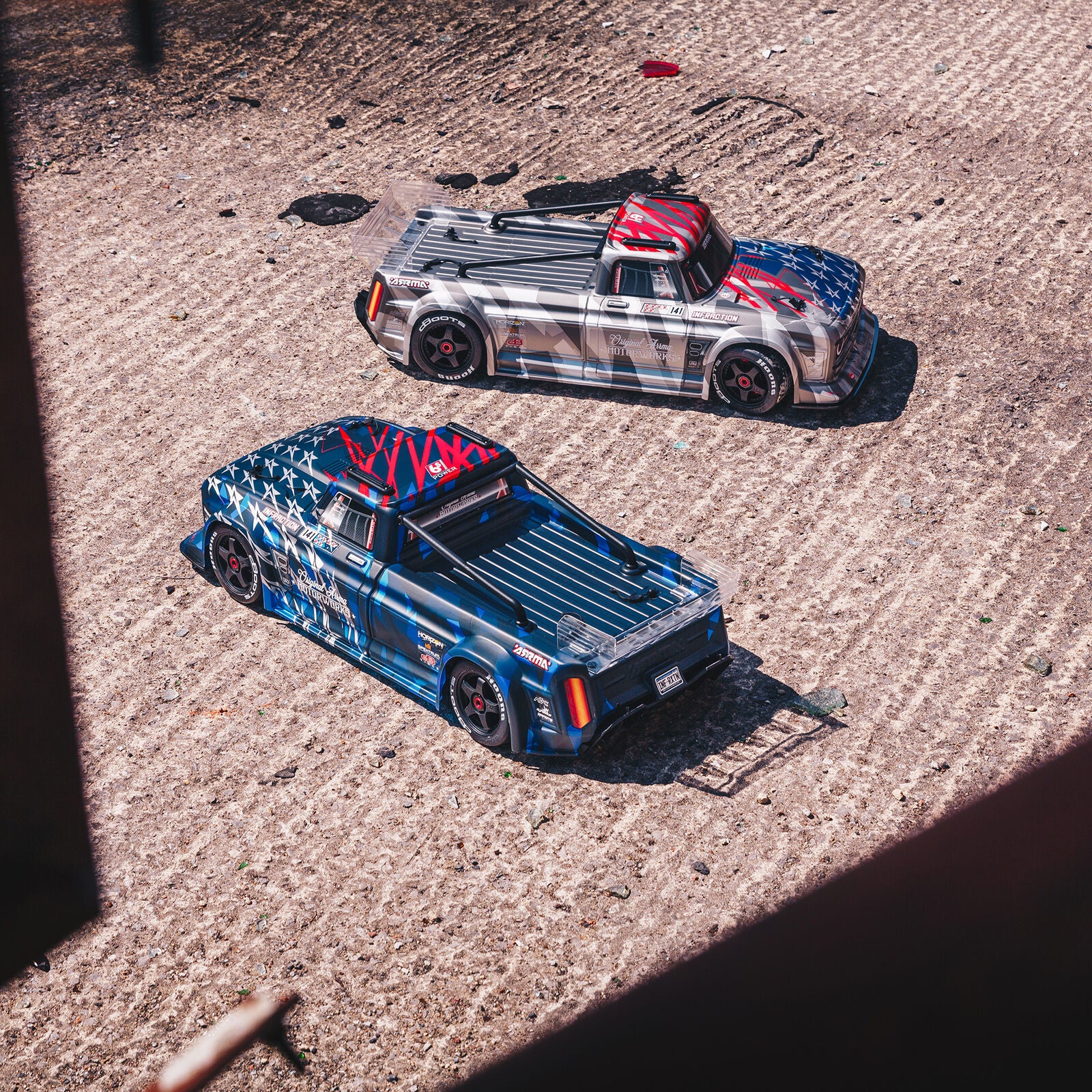 Arrma Infraction V2 6S BLX Brushless 1/7 RTR Electric 4WD Street Bash Truck (Blue) w/DX3 2.4GHz Radio, Smart ESC & AVC