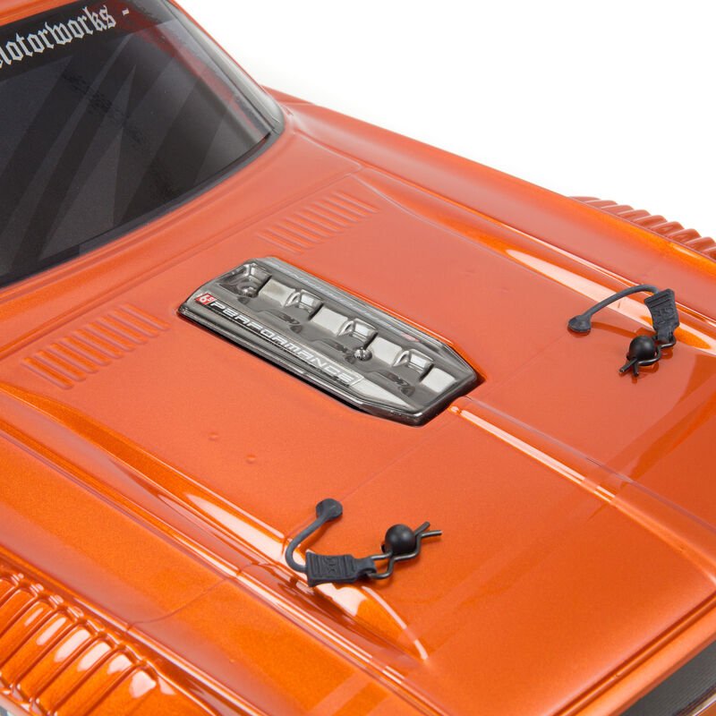 Arrma Felony 6S BLX Brushless 1/7 RTR Electric 4WD Street Bash Muscle Car (Orange) w/DX3 2.4GHz Radio, Smart ESC & AVC