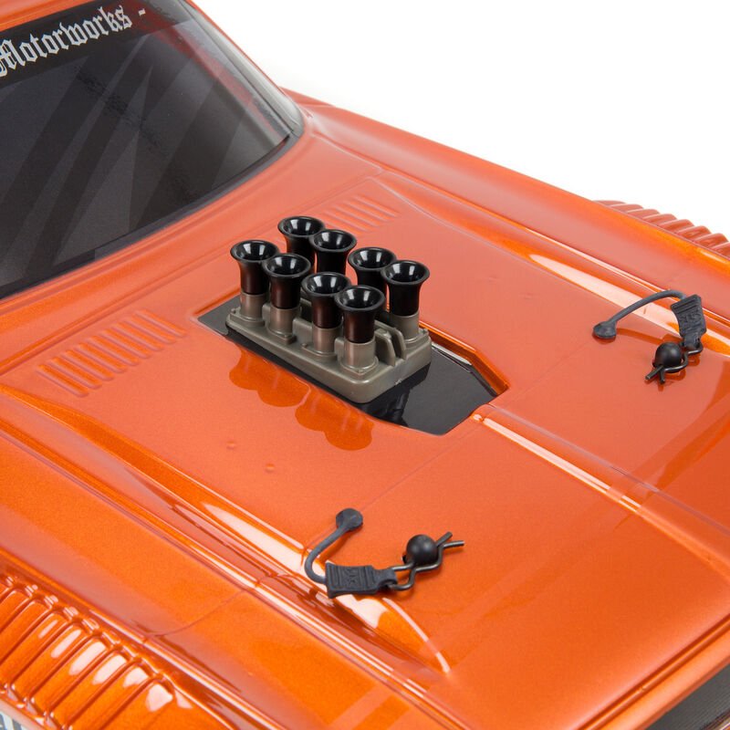 Arrma Felony 6S BLX Brushless 1/7 RTR Electric 4WD Street Bash Muscle Car (Orange) w/DX3 2.4GHz Radio, Smart ESC & AVC