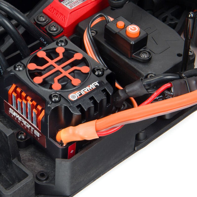 Arrma Felony 6S BLX Brushless 1/7 RTR Electric 4WD Street Bash Muscle Car (Orange) w/DX3 2.4GHz Radio, Smart ESC & AVC