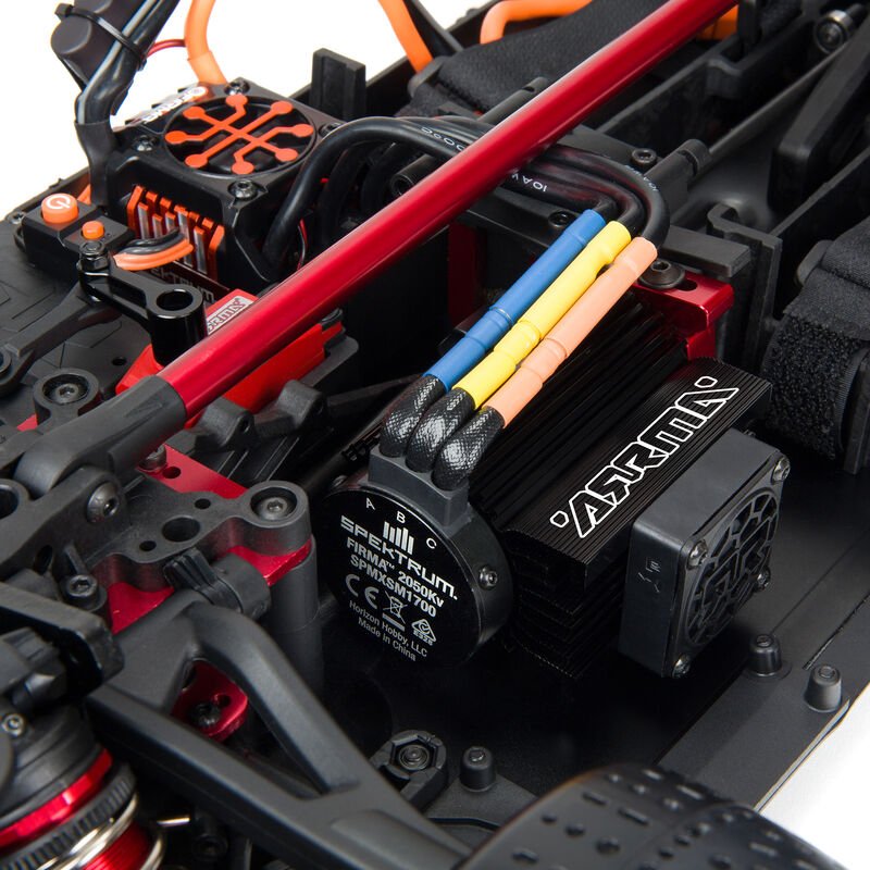 Arrma Felony 6S BLX Brushless 1/7 RTR Electric 4WD Street Bash Muscle Car (Orange) w/DX3 2.4GHz Radio, Smart ESC & AVC