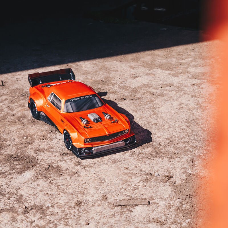 Arrma Felony 6S BLX Brushless 1/7 RTR Electric 4WD Street Bash Muscle Car (Orange) w/DX3 2.4GHz Radio, Smart ESC & AVC