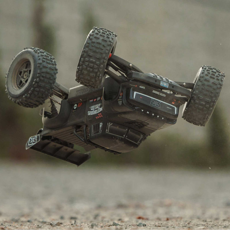 Arrma Notorious 6S BLX Brushless RTR 1/8 Monster Stunt Truck (Black) (V6) w/SLT3 2.4GHz Radio