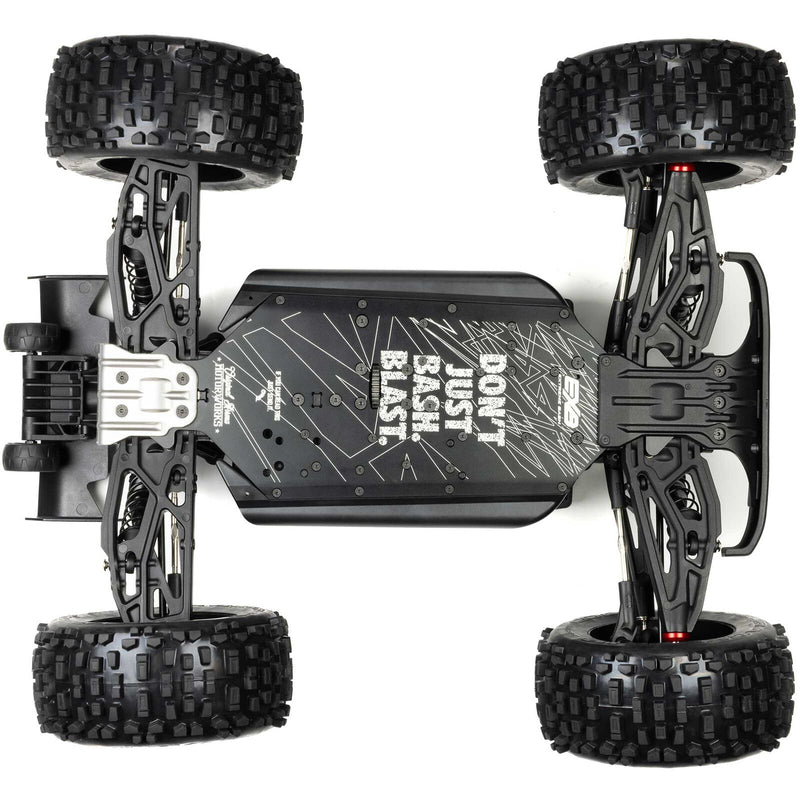 Arrma Notorious 6S BLX Brushless RTR 1/8 Monster Stunt Truck (Black) (V6) w/SLT3 2.4GHz Radio