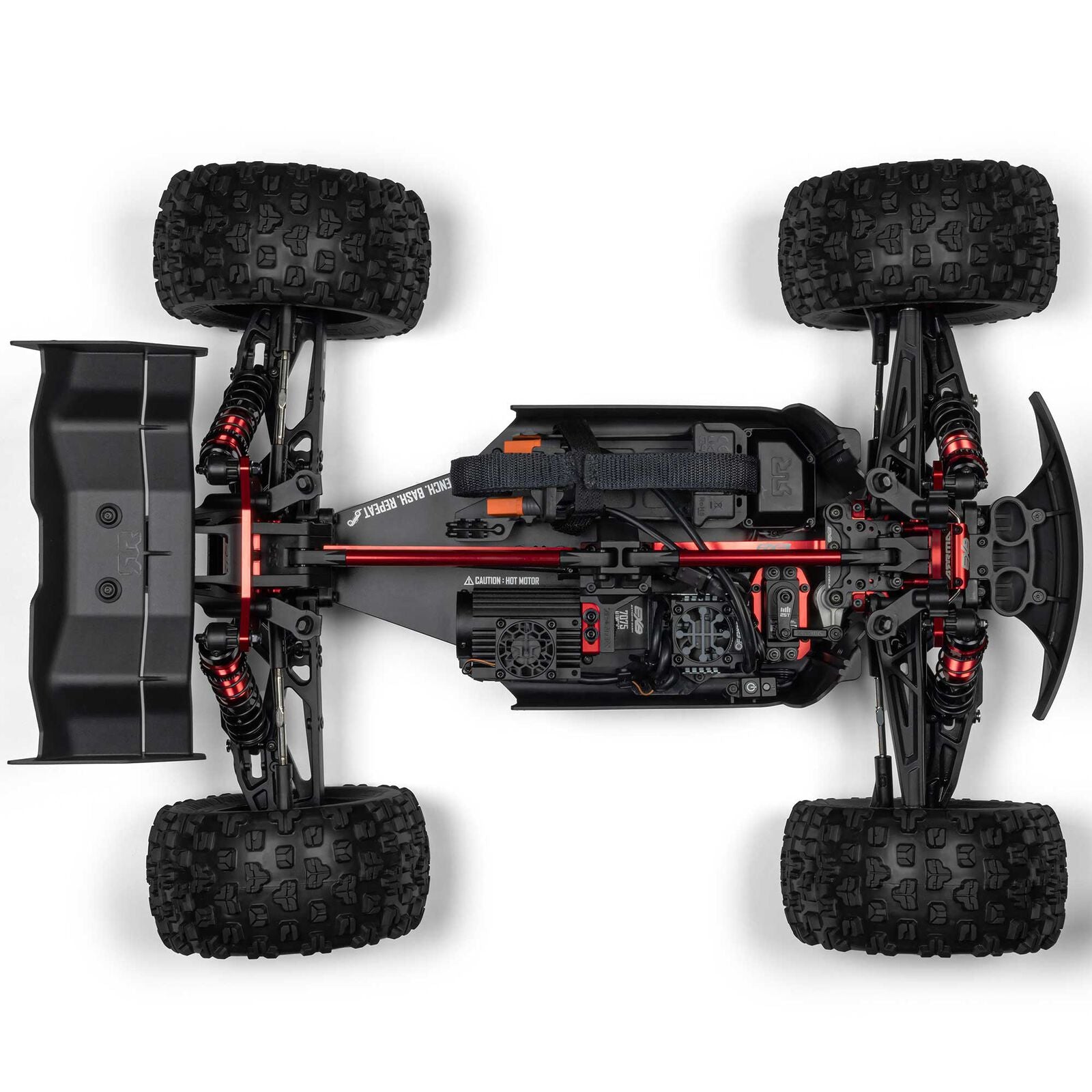 Arrma Kraton 6S EXB BLX RTR 1/8 4WD Brushless Speed Truck (Black) (V6) w/SLT3 2.4GHz Radio