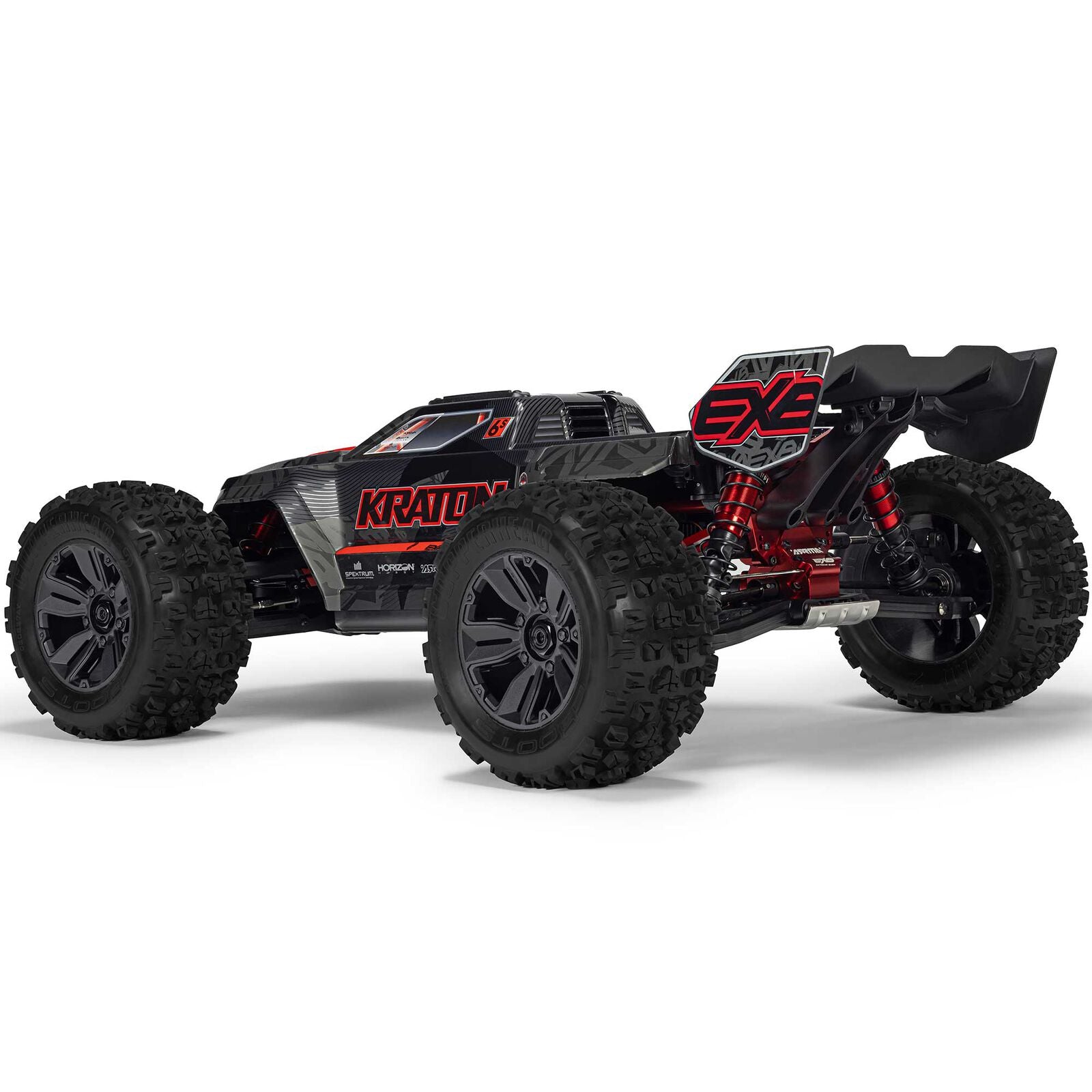 Arrma Kraton 6S EXB BLX RTR 1/8 4WD Brushless Speed Truck (Black) (V6) w/SLT3 2.4GHz Radio