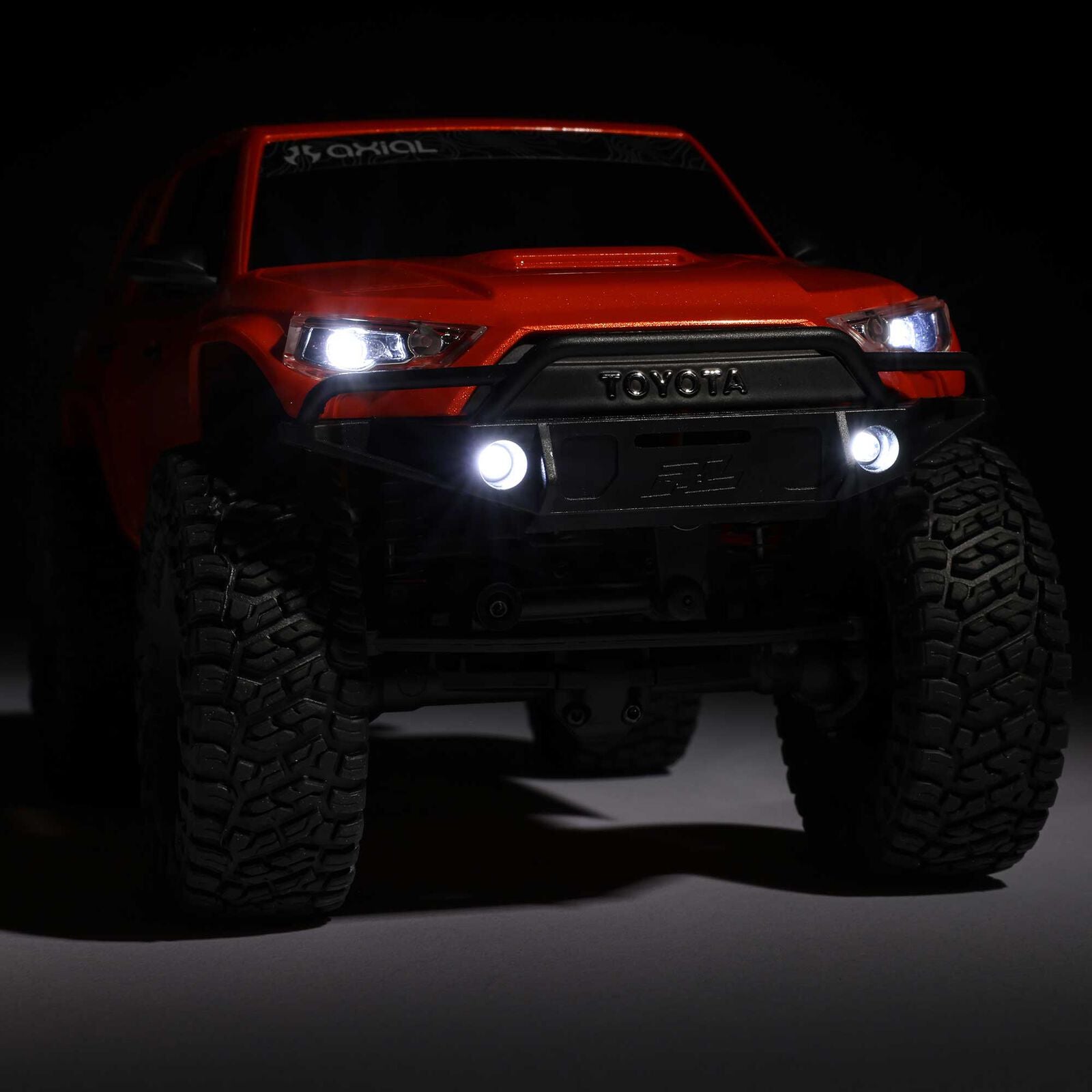 Axial 1/24 SCX24 Toyota 4Runner 4X4 RTR Brushed Rock Crawler (Battery & Charger Included), Orange