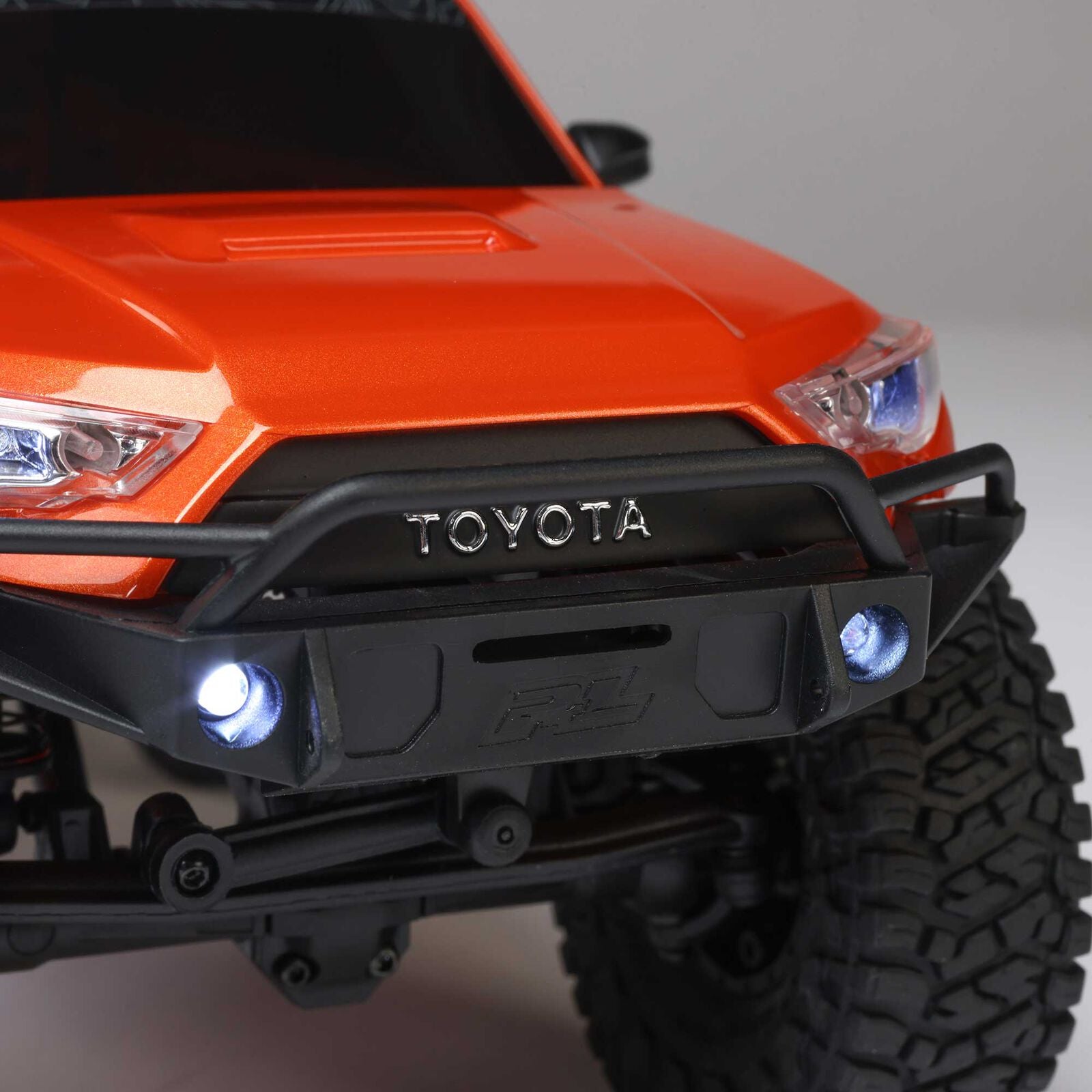Axial 1/24 SCX24 Toyota 4Runner 4X4 RTR Brushed Rock Crawler (Battery & Charger Included), Orange