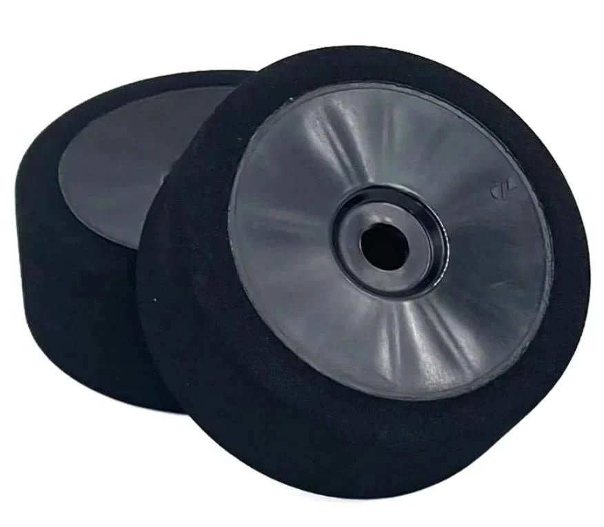 BSR Racing 1/8 Gold Mounted GT Foam Tire On Black Dish Wheels (2)