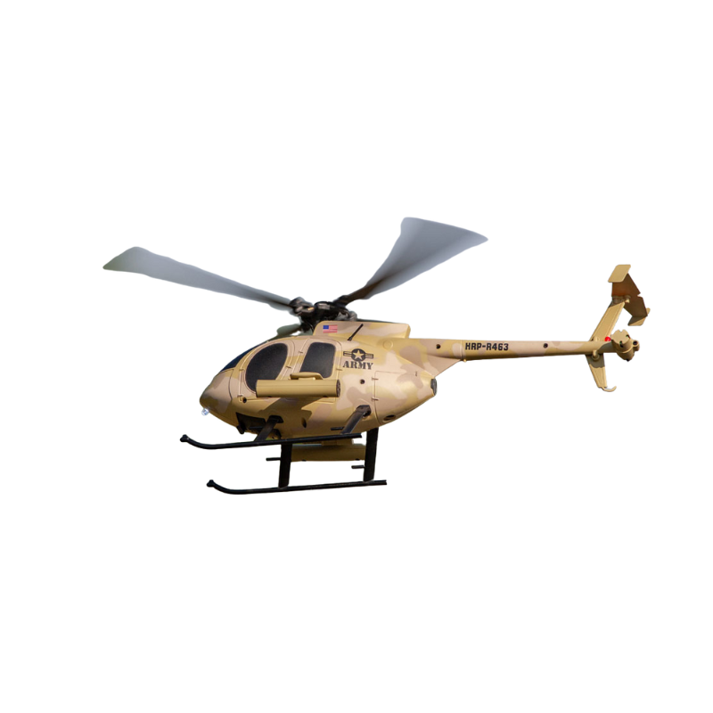 Hero-Copter Military, 4-Blade RTF Heli; Army