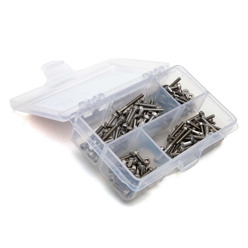 Dynamite Stainless Steel Screw Set: Axial SCX10 II