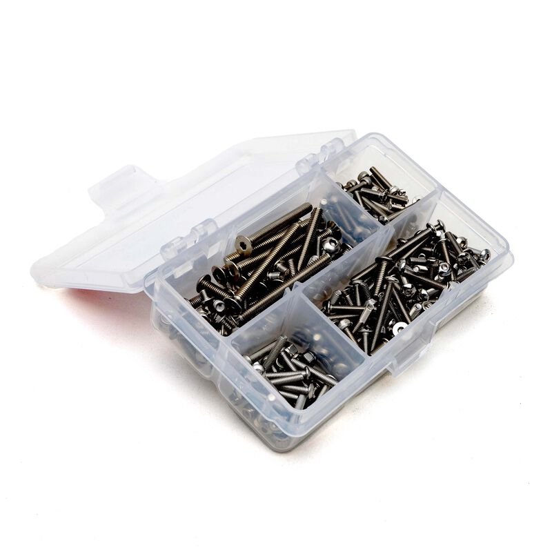 Dynamite Stainless Steel Screw Set: ARRMA TYPHON BLX