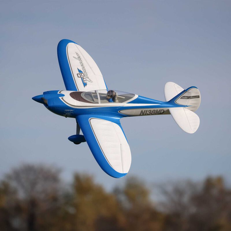 E-flite Commander mPd 1.4m BNF Basic Electric Airplane (1400 mm) w/AS3X & SAFE Select