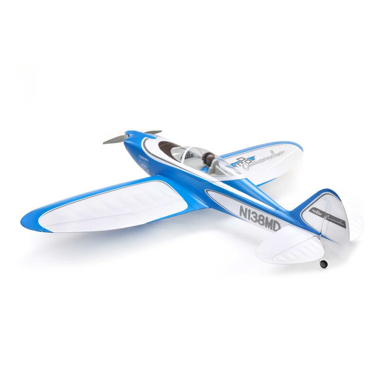 E-flite Commander mPd 1.4m BNF Basic Electric Airplane (1400 mm) w/AS3X & SAFE Select