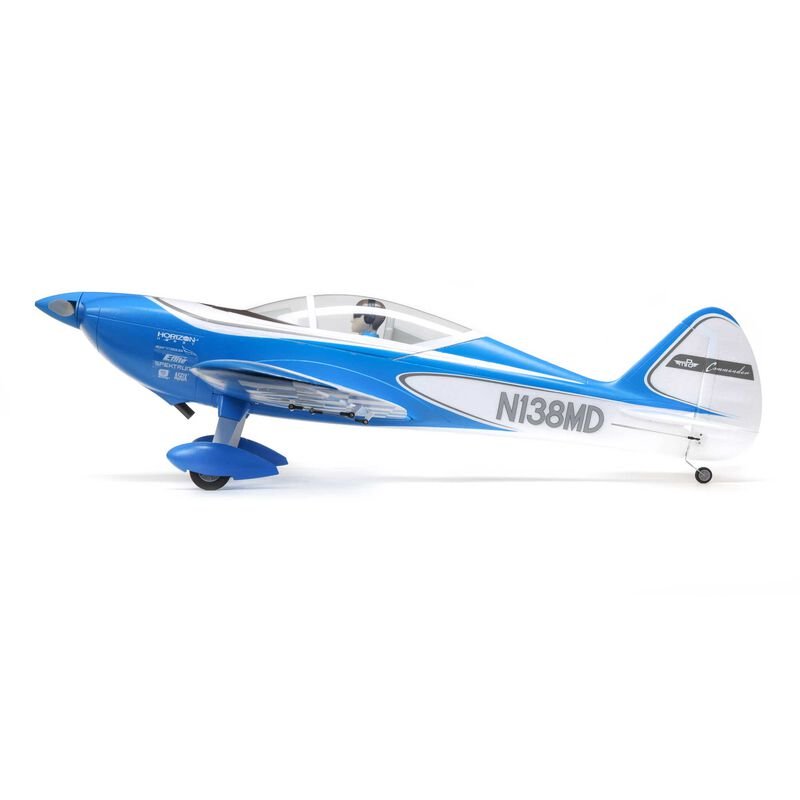 E-flite Commander mPd 1.4m BNF Basic Electric Airplane (1400 mm) w/AS3X & SAFE Select