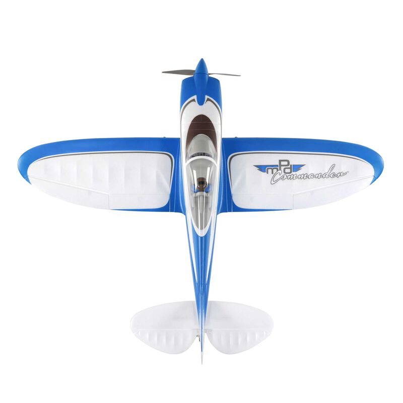 E-flite Commander mPd 1.4m BNF Basic Electric Airplane (1400 mm) w/AS3X & SAFE Select