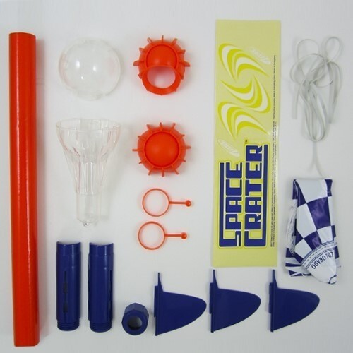 Estes Space Crater (egg lofter) Beginner Model Rocket Kit (18mm Standard Engine)