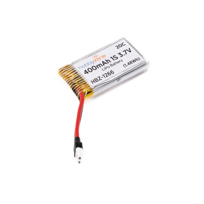 HobbyZone 1S LiPo Battery (3.7V/400mAh) w/Molex 51005 Connector