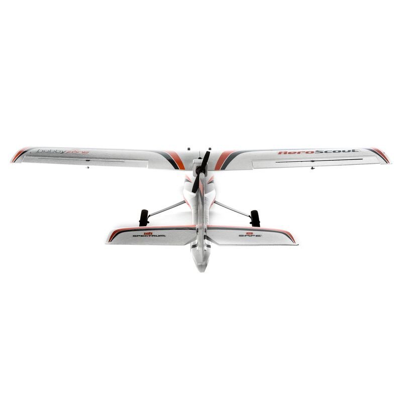 HobbyZone AeroScout S 2 1.1m RTF Trainer Electric Airplane (1095mm) w/SAFE & DXS Transmitter