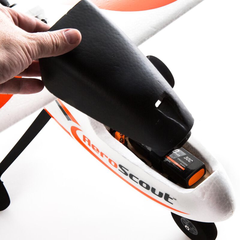 HobbyZone AeroScout S 2 1.1m RTF Trainer Electric Airplane (1095mm) w/SAFE & DXS Transmitter